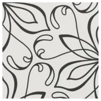Floral Heart Vine Pattern Fabric
