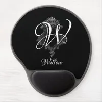 Personalized Monogram Initial  Gel Mouse Pad