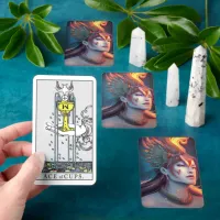 Draconic Warrior Priestess Queen Shaman Tarot