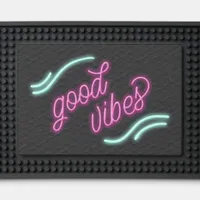 Good Vibes Neon Hot Pink/Green ID970 Bar Mat