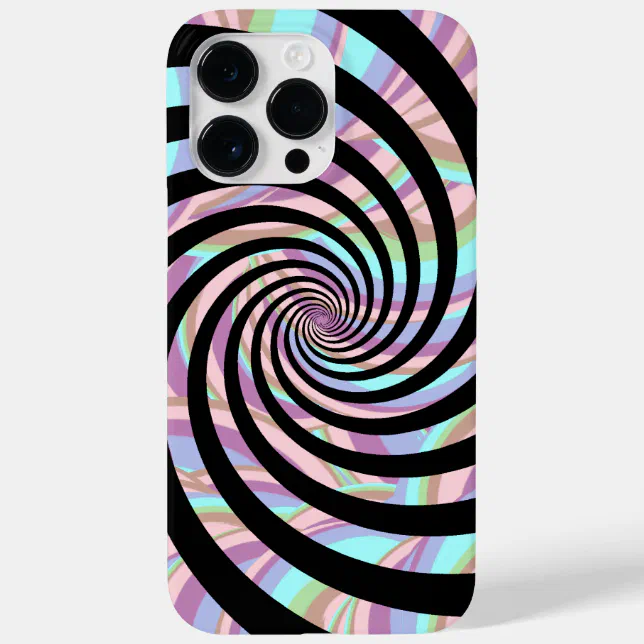 Spiral pattern with pastel colors Case-Mate iPhone 14 pro max case