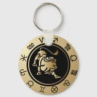 Western Zodiac - Leo Keychain