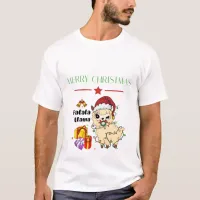 Christmas Llama T-Shirt