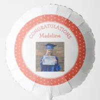 Congratulations Graduate Personalized Photo  Balloon