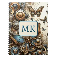 Vintage Steampunk Butterflies  Notebook