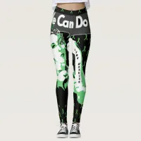 We Can Do It Lyme Awareness Leggings