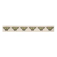 Southwest Yellow Swallowtail Butterflies All Over Satin Ribbon