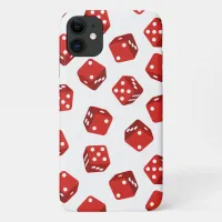 Craps Player Red Dice iPhone 11 Case