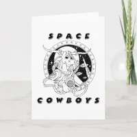 Space Cowboys Greeting Card