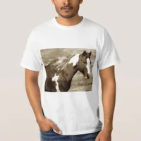 Antique Looking Paint Mare T-Shirt