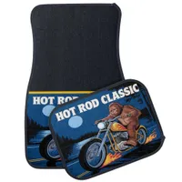 Bigfoot’s Night Ride Inferno Car Floor Mat