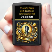 Data Scientist Crafting Analytics Magic Zippo Lighter