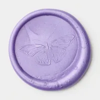 Butterfly Wildlife Nature Wax Seal Sticker