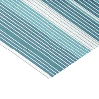 Teal Pinstripe Christmas Pattern#28 ID1009 Tissue Paper