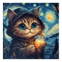 A Magical Cat Acrylic Print