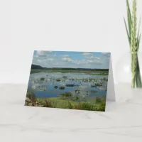 Lily Pads on the Pond | Feel Better Card