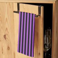 Halloween Poison Purple and Black  Kitchen Towel