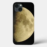 Moon Close Up Photography  iPhone 13 Case