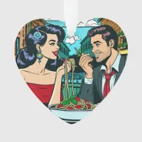 Couple in Love | Pop Art Ornament