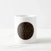 Virtue Peace Mandala Coffee Mug