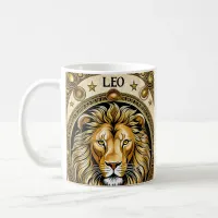 Leo astrology sign coffee mug