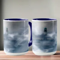 Lighthouse in the storm - Baltic Sea Mug