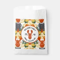 Crawfish Boil Party –Cajun Seafood Celebration Favor Bag