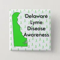 Delaware Lyme Disease Awareness Button