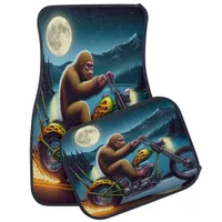 Moonlit Bigfoot Blaze Adventure Car Floor Mat