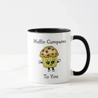 Muffin Compares to You, Cute Blueberry Muffin Pun Mug