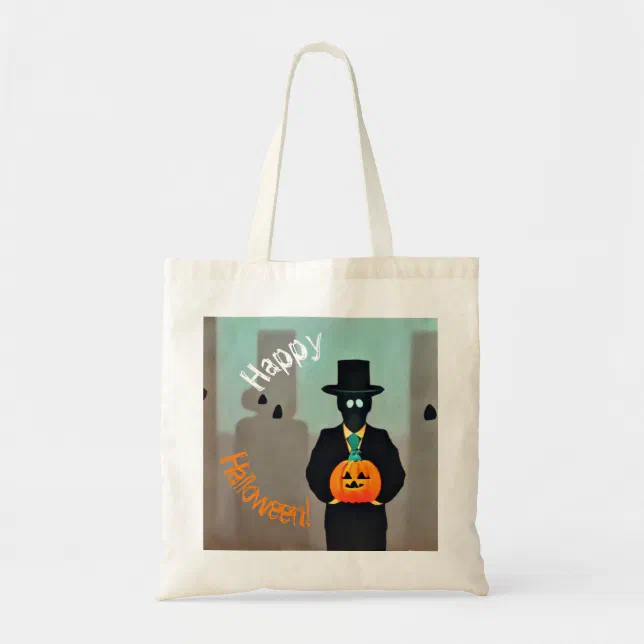 Stylish Halloween Monster Paper Sachets with Tote Bag