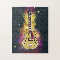 Cool Personalized Guitar Art Jigsaw Puzzle