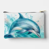 Dolphin Under the Sea Accessory Pouch