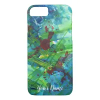 Colorful Abstract Acrylic Art iPhone 8/7 Case