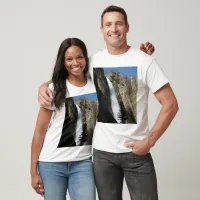 Upper Yosemite Falls in California Unisex T-Shirt