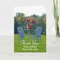 Meadow of Love Wedding Thank You Card
