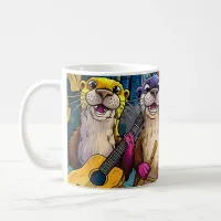 Otter Musicians Coffee Mug