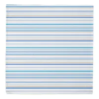 Blue White gold Beach coastal stripes Duvet Cover