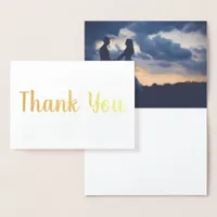 Thank You Wedding Foil Card