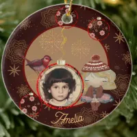 Personalized Child Ceramic Ornament