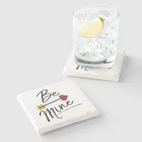 Be mine Cute Valentines Stone Coaster