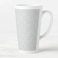 Seamless Seashell Pattern Latte Mug