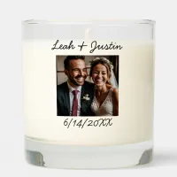 Personalized Wedding Gift  Scented Candle