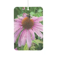 Bumblebee on Eastern purple Coneflower Air Freshener