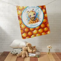 Cute as Can Bee | Honey bee Baby Boy's Baby Blanket