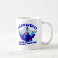 Chemistry Reaction Fun Chemical Science Cartoon Coffee Mug