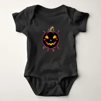 Halloween Pumpkin Vibes design T-Shirt Baby Bodysuit