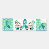 Myasthenia Gravis Women Awareness Bumper Sticker