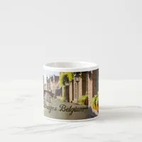 Bruges Belgium Sketch Medieval | Espresso Cup