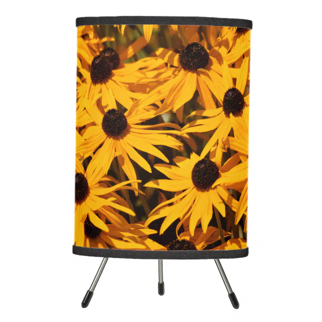 Rudbeckia Fulgida / Orange Coneflower Tripod Lamp